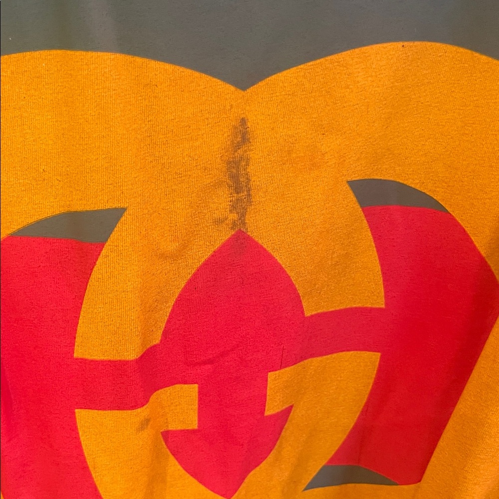 Gucci Multicolor Logo Long T-Shirt - Picture 4 of 8